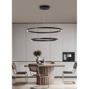 Immax NEO FINO Smart kulons gaišs melns 60+80cm CCT 93W, Zigbee 3.0