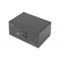 Digitus DS-12862 KVM jungiklis Juoda