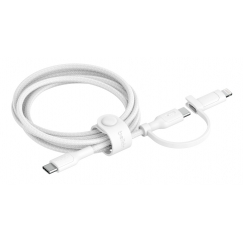 Belkin BoostCharge Pro USB-kaapeli USB 2.0 1,5 m USB C USB C/Lightning Valkoinen