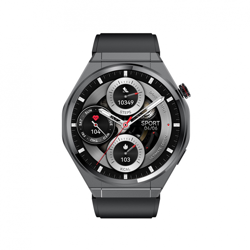 Blavec Smartwatch U-02 Kenzo HD AMOLED Voice Call (SWU0-B) czarn – 3
