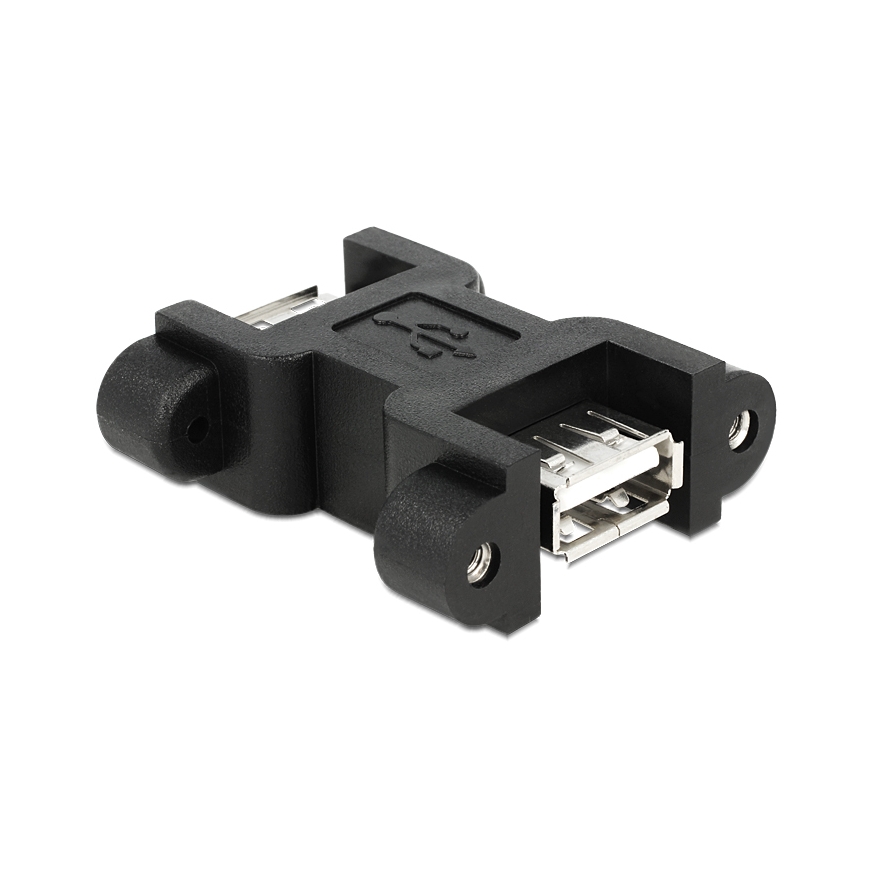 DeLOCK 65559 гендерный адаптер USB2.0-A Черный