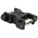 DeLOCK 65559 kaabli soomuutja USB2.0-A Must DeLOCK 65559 kaabli soomuutja USB2.0-A Must