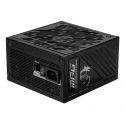 MSI MPG A850GS PCIE5 barošanas avotu vienība 850 W 24-pin ATX ATX Melns