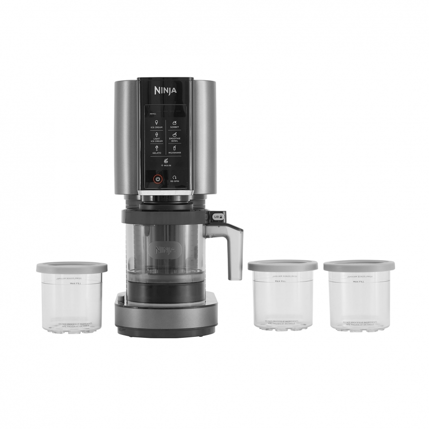 Ninja NC300EU jäätelökone Perinteinen jäätelökone 1,4 L 800 W Musta, Hopea