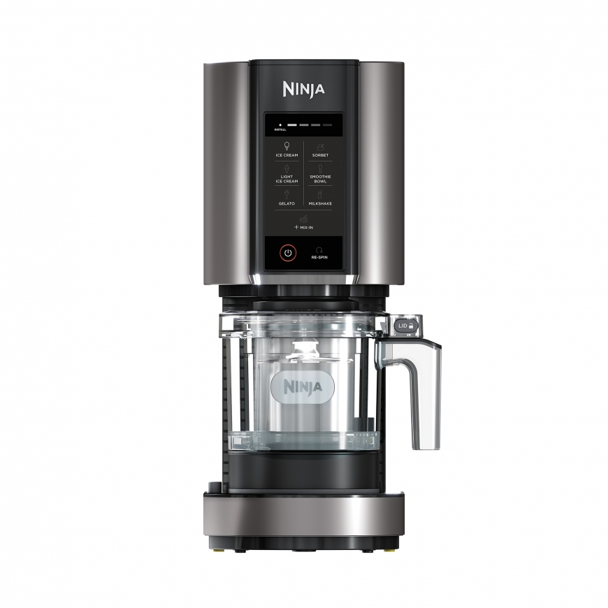 Ninja NC300EU ice cream maker Traditional ice cream maker 1.4 L 800 W Black, Silver – 5