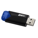 Emtec B110 Click Easy 3.2 USB zibatmiņa 32 GB USB Type-A 3.2 Gen 2 (3.1 Gen 2) Melns, Zils Emtec B110 Click Easy 3.2 USB zibatmiņa 32 GB USB Type-A 3.2 Gen 2 (3.1 Gen 2) Melns, Zils