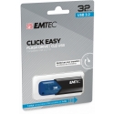 Emtec B110 Click Easy 3.2 USB zibatmiņa 32 GB USB Type-A 3.2 Gen 2 (3.1 Gen 2) Melns, Zils Emtec B110 Click Easy 3.2 USB zibatmiņa 32 GB USB Type-A 3.2 Gen 2 (3.1 Gen 2) Melns, Zils
