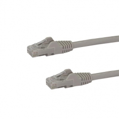 StarTech.com N6PATC3MGR tinklo kabelis Pilka 3 m Cat6 U/UTP (UTP)