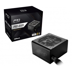 Asrock PRO-650G блок питания 650 W 24-pin ATX ATX Черный