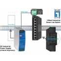 LevelOne IGS-2108 verkkokytkin Hallittu L2 Gigabit Ethernet (10/100/1000) Musta