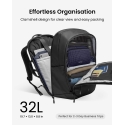 tomtoc UrbanEX-T77 sülearvuti seljakott, 32 l, must tomtoc UrbanEX-T77 sülearvuti seljakott, 32 l, must
