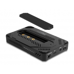 DeLOCK 42020 корпус для накопителя Чехол дляжестких и твердотельных дисков Черный 2.5"