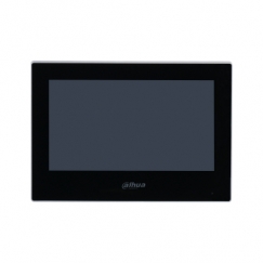 Dahua Technology VTH2621G-P vaizdo telefonspynės sistema 17,8 cm (7") Juoda