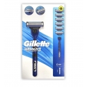 Gillette Mach3 Sport Бритвенный Станок + 6 Сменных Лезвий