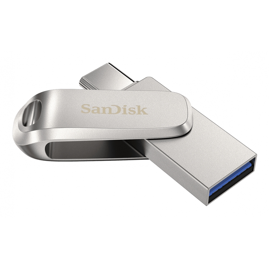 SanDisk Ultra Dual Drive Luxe USB-muisti 2 TB USB Type-A / USB Type-C 3.2 Gen 1 (3.1 Gen 1) Hopea