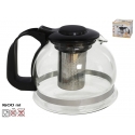 Glass Teapot With Filter 1600 ML, 14,5 X 20 X 15,5 Cm, KITCHEN&G Glass Teapot With Filter 1600 ML, 14,5 X 20 X 15,5 Cm, KITCHEN&G