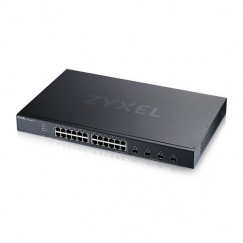 Zyxel XGS1935-28-EU0101F tinklo komutatorius Valdomas L2+/L3 Gigabit Ethernet (10/100/1000) 1U Juoda