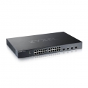 Zyxel XGS1935-28-EU0101F tinklo komutatorius Valdomas L2+/L3 Gigabit Ethernet (10/100/1000) 1U Juoda Zyxel XGS1935-28-EU0101F tinklo komutatorius Valdomas L2+/L3 Gigabit Ethernet (10/100/1000) 1U Juoda