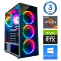 INTOP Ryzen 7 5700X 16GB 500SSD M.2 NVME+4TB RTX5060Ti 8GB WIN11