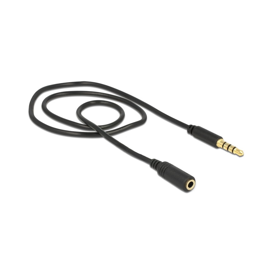 DeLOCK 84716 аудио кабель 0,5 m 3,5 мм Черный – 2