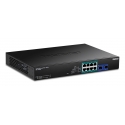 Trendnet TPE-1020SB сетевой коммутатор Неуправляемый Gigabit Ethernet (10/100/1000) Питание по Ether Trendnet TPE-1020SB сетевой коммутатор Неуправляемый Gigabit Ethernet (10/100/1000) Питание по Ether