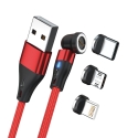 RealPower MagneticCharge3 USB cable 1 m USB A Red RealPower MagneticCharge3 USB cable 1 m USB A Red