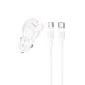 Borofone Car charger BZ34A Cloud - Type C - PD 20W with Type C t