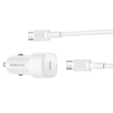 Borofone Car charger BZ34A Cloud - Type C - PD 20W with Type C t