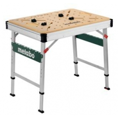 Metabo MWB 100 ulkopöytä Beige, Metallinen Suorakaiteen muotoinen