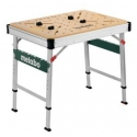 Metabo MWB 100 lauko stalas Rusvai gelsvas, Metalinis Stačiakampio