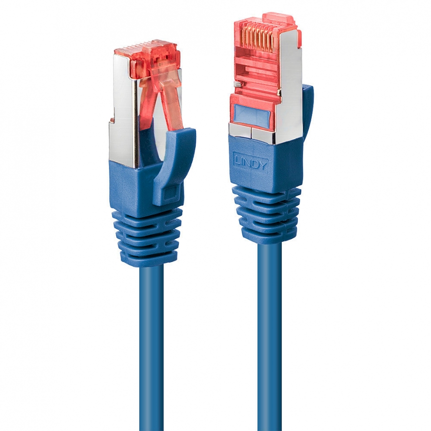Lindy 47718 networking cable Blue 1.5 m Cat6 S/FTP (S-STP)