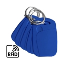 RFID keychain DUAL 12.5 kHz Mifare 13.56 MHz access control RFID keychain DUAL 12.5 kHz Mifare 13.56 MHz access control