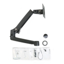 Ergotron LX Dual Stacking Arm, Extension and Collar Kit, Matte Black. Must Ergotron LX Dual Stacking Arm, Extension and Collar Kit, Matte Black. Must