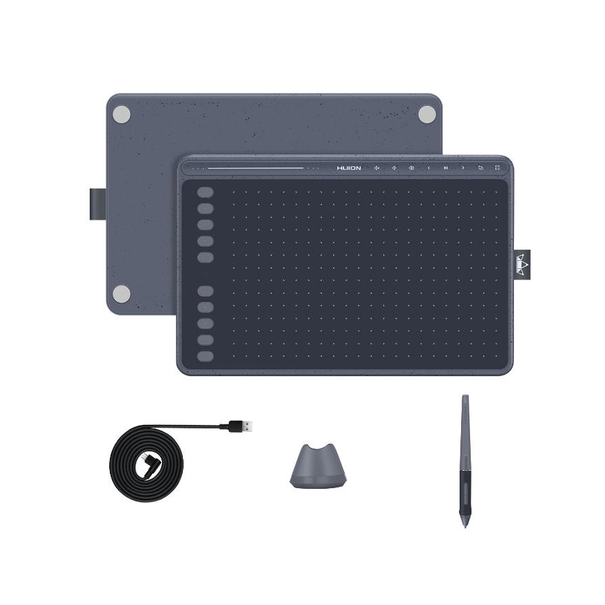 HUION HS611 grafiskās planšete Melns 5080