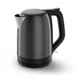 Tefal Subito KO5S08E0 elektriskās tējkanna 1,7 L 2400 W Melns, Nerūsējošs tērauds