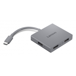 Lenovo GX91R64790 laptop dock/port replicator Wired USB 3.2 Gen 1 (3.1 Gen 1) Type-C Grey