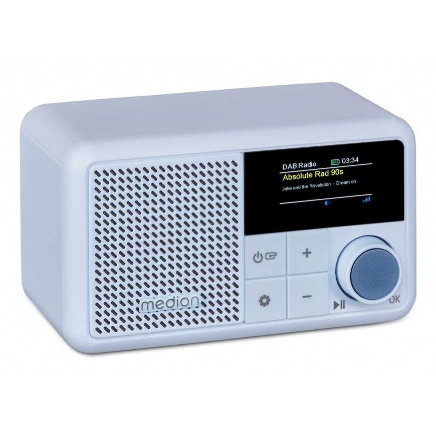 MEDION LIFE S66822 Tragbares Portable Digital Aqua colour – 4