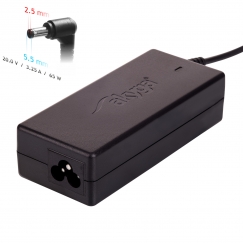 Akyga AK-ND-17 strāvas adapteris & pārveidotājs Iekštelpas 65 W Melns