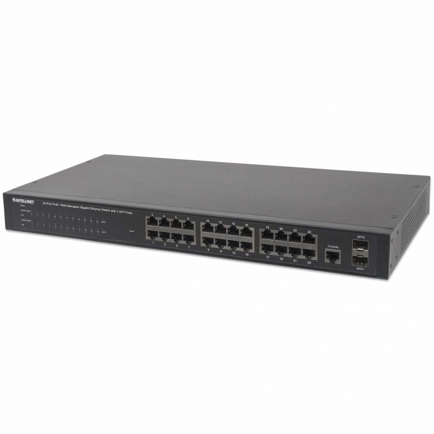 Intellinet 560559 сетевой коммутатор Управляемый Gigabit Ethernet (10/100/1000) Питание по Ethernet 