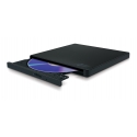 Hitachi-LG Slim Portable DVD-Writer optinių diskų įrenginys DVD±RW Juoda Hitachi-LG Slim Portable DVD-Writer optinių diskų įrenginys DVD±RW Juoda