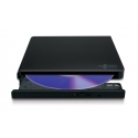 Hitachi-LG Slim Portable DVD-Writer optiline kettaajam DVD±RW Must Hitachi-LG Slim Portable DVD-Writer optiline kettaajam DVD±RW Must