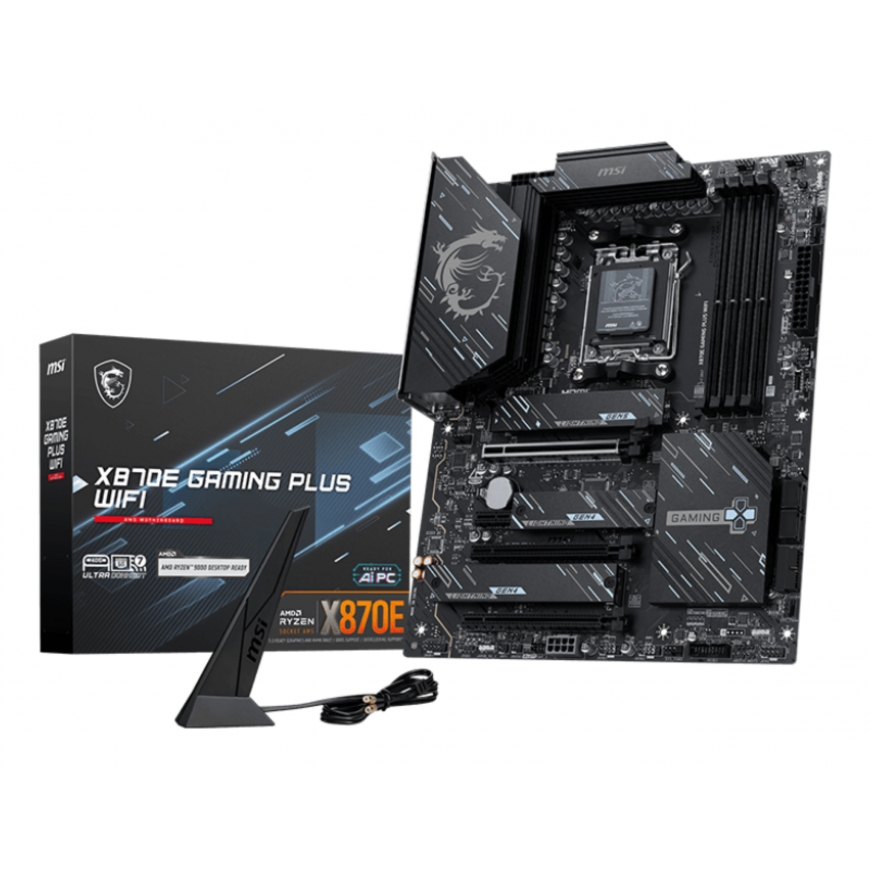 MSI X870E GAMING PLUS WIFI mātes