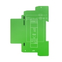 Shelly Pro Dimmer 1PM Sisseehitatud Valgusregulaator Sinine, Roheline, Hall Shelly Pro Dimmer 1PM Sisseehitatud Valgusregulaator Sinine, Roheline, Hall