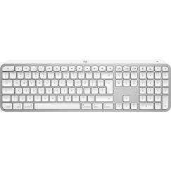 Logitech Master MX Keys S for Mac näppäimistö Office RF Wireless + Bluetooth QWERTY Kansainvälinen (US) Alumiini, Valkoinen