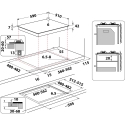 Whirlpool AKT 625/WH Черный, Белый Встроенный 60 cm Газовый 4 зона(ы) Whirlpool AKT 625/WH Черный, Белый Встроенный 60 cm Газовый 4 зона(ы)
