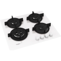 Whirlpool AKT 625/WH Musta, Valkoinen Kiinteä 60 cm Kaasuliesi 4 alue(tta)