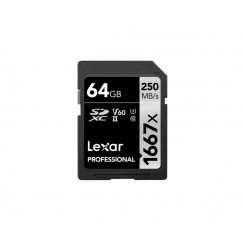 Lexar SDXC, 64 GB UHS-II Класс 10