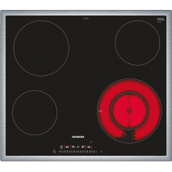 Siemens iQ300 ET645FFN1E keittolevy Musta Kiinteä 60 cm Keraaminen 4 alue(tta)