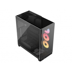 Corsair 4500X RS-R ARGB Tempered Glass Mid-Tower, Black Midi Tower Melns