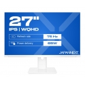 JAPANNEXT JN-IPS270WQHD75F-C65W-HSP-W монитор для ПК 68,6 cm (27") 2560 x 1440 пикселей Quad HD LED JAPANNEXT JN-IPS270WQHD75F-C65W-HSP-W монитор для ПК 68,6 cm (27") 2560 x 1440 пикселей Quad HD LED